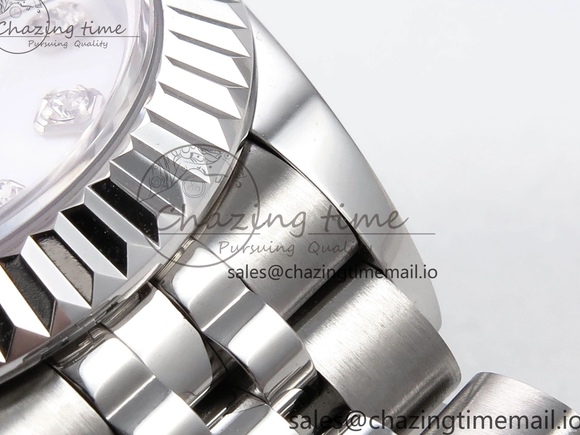 904L SS Steel A2671 279174 Edition Diamonds GMF Bracelet Best DateJust White on 1:1 Dial 28MM Jubilee 0118